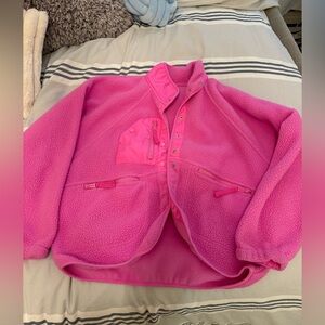pink free people fleece